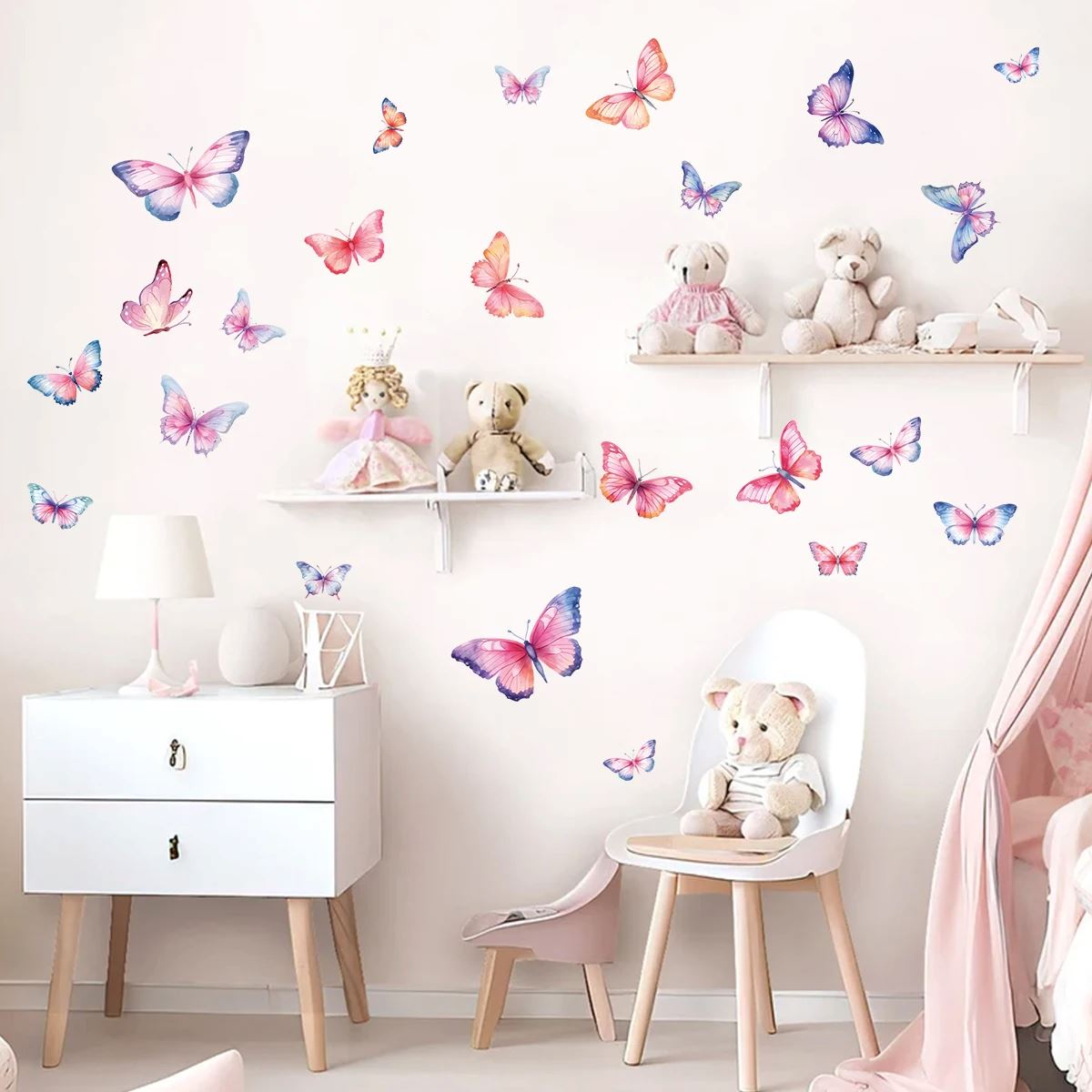 Décoration Murale - ButterfliesSticker™ - MultiColore - GemNestBaby