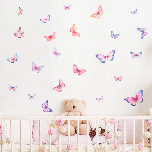 Décoration Murale - ButterfliesSticker™ - MultiColore - GemNestBaby