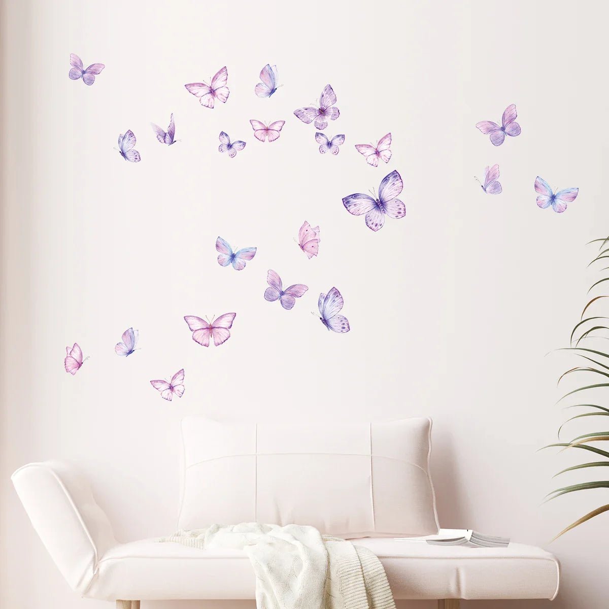 Décoration Murale - ButterfliesSticker™ - Violet - GemNestBaby
